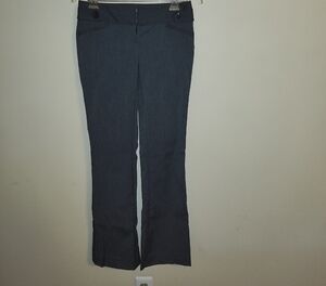 The Limited Charcoal Pinstripe Stretch Pants